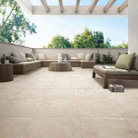 Dalle travertin 40 x 60 pose sur plots ou lit sur sable Dalle travertin 40 x 60 pose sur plots ou lit sur sable